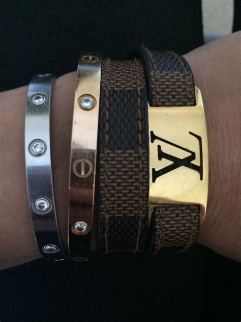 lv sign it bracelet|Lv bracelet men's.